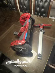  5 Smart Balance A8 10" Red Fire Segway سكوتر كهربائي ذكي