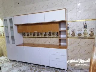  28 كاونترات خشب mdf تركي قياس 3 أمتار مع سنك مترونص