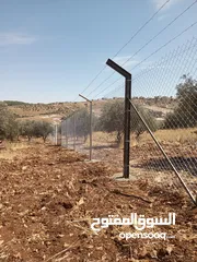  8 تشييك مزراع شبك سياج تشيك اراضي شييك بجميع انواعه