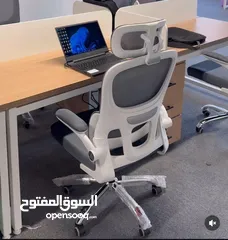  1 كرسي مدير هاي كوالتي كرسي مقعد فوم جك ايطالي كرسي للجلسات الطويلة مع مسند رقبة متحرك