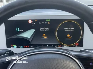  14 هيونداي ايونيك 5 2022 كهربا فحص كامل وارد كوريا  عداد قليل تقطع 500 بالشحنة البطارية  بحالة الوكالة