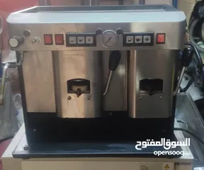  9 ماكنه ستانلس لتحضير القهوة الامريكية الصناعية خاصة بالفنادق و محلات القهوة واحد فاز