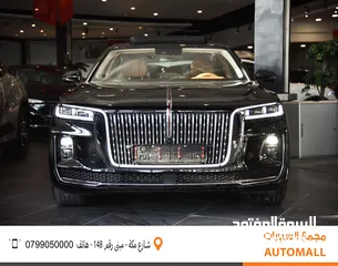  6 هونشي H9 مايلد هايبرد وارد وكفالة الوكالة 2023 Hongqi H9 45TD Mild Hybrid