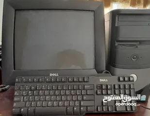  1 كمبيوتر dell بحالة شبة ممتازة و بسعر 35JD فقط