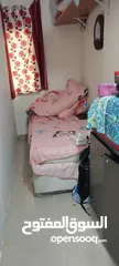  1 singles bed with mattress