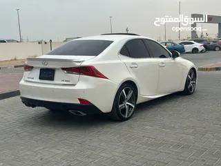  4 Lexus is350 . 2017 Gcc platinum full Option First Owner No accident Super Clean Car