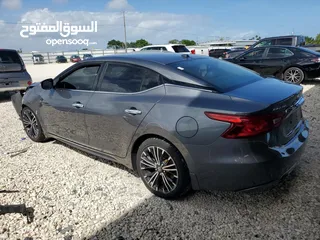  1 الوصول قريبا 2018 NISSAN MAXIMA SV ارباكات وكالة وارد اوراق جمارك البيع بالحادث