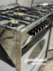  5 غاز افران يونيفيرسال بسعر مرتب ستانلس كامل وجوانب ستانلس