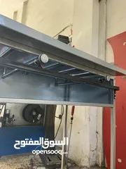  12 جريل شواء متين مخصص للمطاعم والاكشاك بلاطة مقاس 45*70 سمك 6 ميلي ورجلين طولهم 90 سم حتى البلاطة.