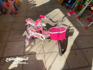  3 بسكليت  جنط 16 بناتي