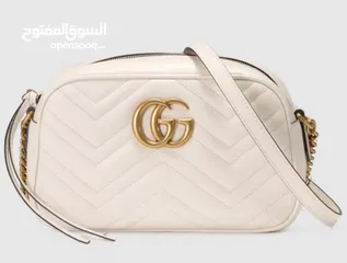  8 Off white crossbody Gucci bag.