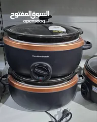  1 طنجرة الطبخ البطئ  مناسبه لجميع انواع  الطبخات الكميه محدود ع سعر العرض