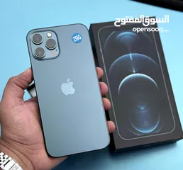  1 عرض خااص : iPhone 12 pro max 256gb هاتف بحالة الوكالة بدون اي شموخ أو ماشكل و بأقل سعر من دكتور فون