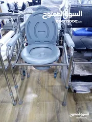  7 ‏ كراسي الحمام لكبار السن Wheelchair commode