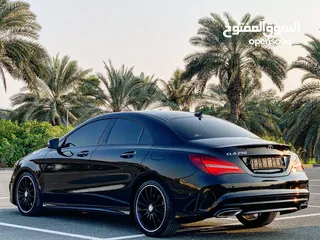  4 مرسيدس CLA250 خليجي فل اوبشن 2018 بحاله الوكاله