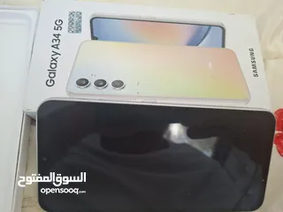  2 سامسونج A34 بحالة ممتازة