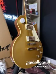  3 * Brand New * Epiphone Les PaulTM Standard ‘50s Gold Top (Metallic Gold) Electric Guitar - 600 JDs