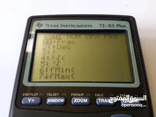  12 آلات حاسبة علمية متطورةTEXAS CASIO  Graphing Calculators