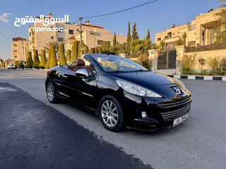  1 بيجو 207cc كشف موديل 2009 فل كامل وما في بنظافتها