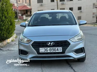  3 هونداي اكسنت 2019 محرك 1600cc بحاله الوكاله