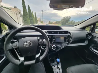  20 تويوتا بريوس سي 2018  للبيع    TOYOTA   PRIUS C 2018 for Sale   موديل 2018   ترخيص جديد لغاية 2/2026