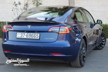  7 ‏2021 Tesla Model 3 Performance  شرق اوسط وارد شركة تسلا دبي  شحن مجاني