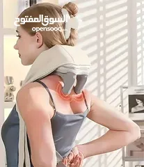  1 جهاز حزام  مساج و تدليك الكتفين و الرقبه  وباقي اماكن الجسم  الجبار  متوفر كهربائي و الشحن  الفوري