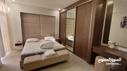  4 شقة مفروشة في - عبدون - غرفتين نوم فاخرة جدا و فرش مودرن (6643)