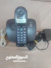  2 هاتف أرضي لاسلكي Siemens Gigaset 4010 Classic– شغال 100% ومجرب يعمل على الفايبر