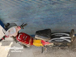  8 دراجه كهربائيه 5 بطاريات عزم ماشاء الله قوي سرعه 40كيلو متر في الساعه تتحمل وزن لغاية 120كيلو