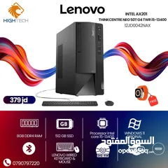  2 Lenovo ThinkCentre neo50t GEN4-i5-13400-8GB RAM-512GB SSD-Windows 11 Desktop+Monitor-كمبيوتر وشاشة .