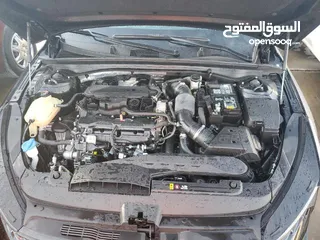  7 كيا K5 GT LINE موديل 2024 وارد امريكي سوداء اللون بدون كمرك حادث غرق ماشيه 7000 ميل زيرو يعني للبيع