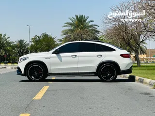  4 MERCEDES GLE63 S COUPE FULL OPTION GCC SPACE MODEL 2016