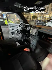  6 الصقر الأسود لتأجير السيارات لاند روفر ديفندر اعلى مواصفات2023 للأيجار Land Rover defender X dynamic