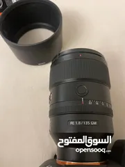  2 عدسة سوني جي ماستر 135mmF1.8GM