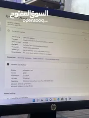  9 PC HP Core i7 جيل رابع  مع شاشة كامل مكمل قوي و عملي أمريكي اصلي