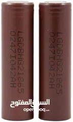  3 بطاريات LG اصلي ليثيوم18650  LG HG2 3.7V 3000mAh 20A Discharge Li-ion Battery