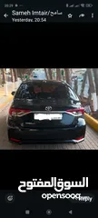  1 تويوتا كورولا موديل 2020 ترخيص 2019 تابلو مميز بيج واسود جنطات مغنيسيوم