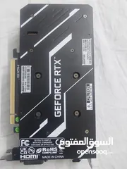  1 كرت شاشة  RTX 3050 - GB 6 + رامات 16 GB