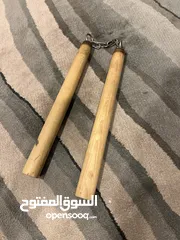  1 Wooden nunchucks