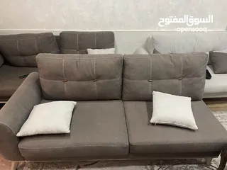  4 طقم كنب امريكي +طقم كورنر بحاله جيده