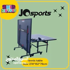  6 طاولة تنس ping pong  جو سبورت tennis table جودة عالية
