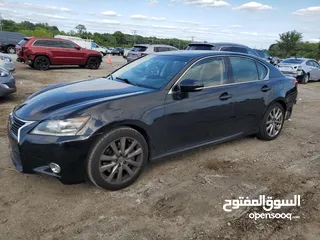  1 الوصول قريبا 2014 LEXUS GS 350 رقم 1 ارباكات وكالة وارد امريكا آوراق جمارك البيع بالحادث