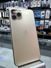  1 Used Iphone 11 pro (256GB) ايفون 11 برو اللون الذهبي اللمميز