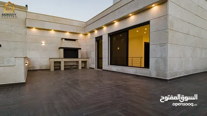 26 شقة بسعر مغري شارع المطار حي النخيل طابق ثالث مع روف دوبلكس  مساحة 225 م وترس خارجي 90 متر