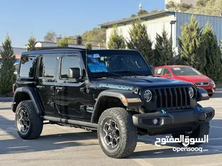  4 Jeeb rubicon hybrid جيب روبيكون هايبرد  فل اضافات  Plug in hybrid