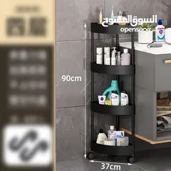  9 استغل الزوايا... وخلّي كل شي مرتب!   ودّع الفوضى واستقبل التنظيم مع ستاند الزاوية البلاستيكي