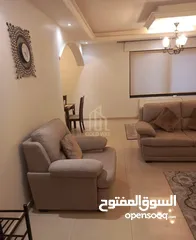  3 شقة تسوية مفروشة بالكامل 110م للإيجار السنوي في أرقى مناطق عبدون / REF 2090