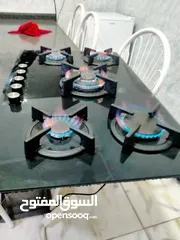  4 غاز بلت ان 5 عيون سيكيوريت اسود الطول 86 والعرض 60 للبيع