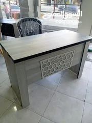  1 مكتب 120  و140 و160 سم مع درجين معلقات باسعار خياليه